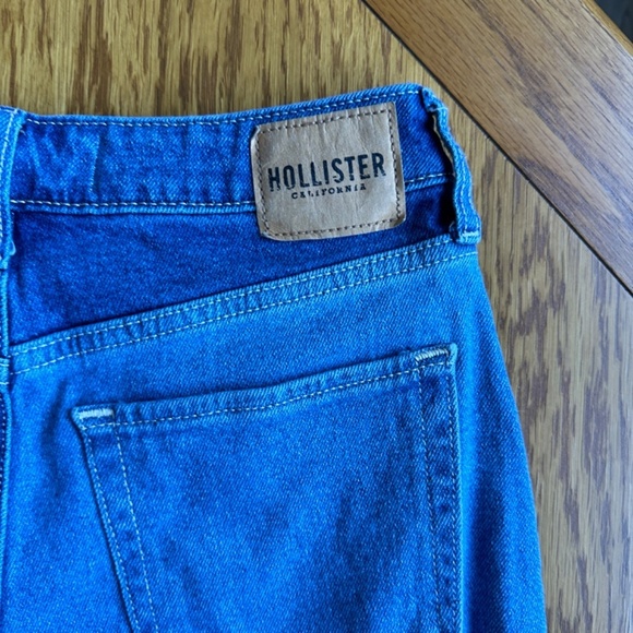 *HOLLISTER* Junior's Patchwork Denim Jeans Size 3 - Picture 10 of 13